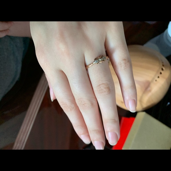 New 14k (585) solid gold  ring - Picture 3 of 5